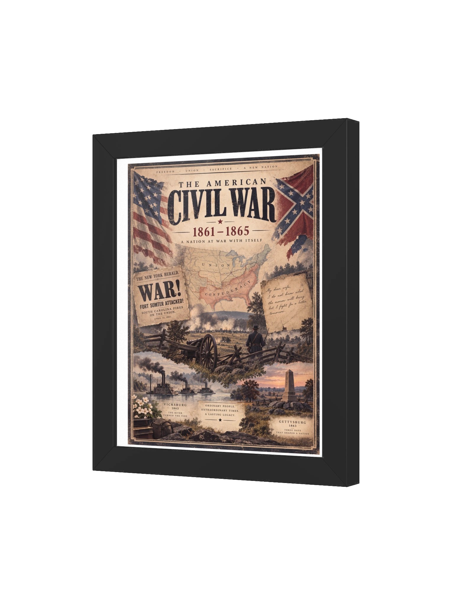 The American Civil War 1861–1865 Poster product image (5)