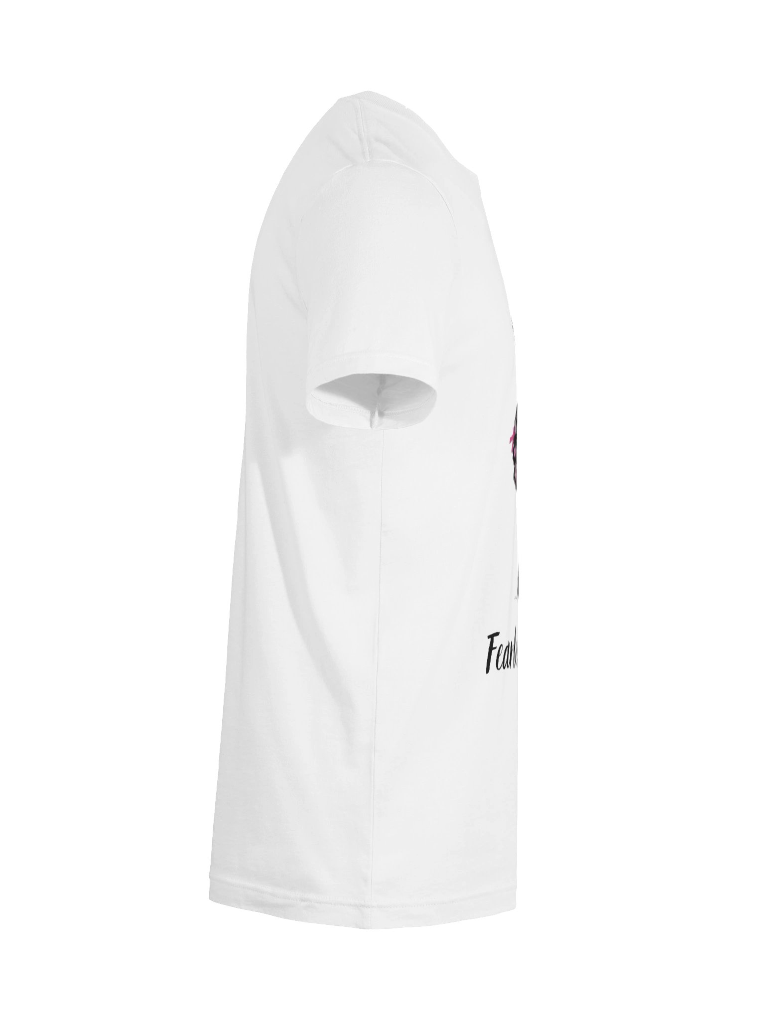 Breast Cancer - Fearless Fighter Unisex T-Shirt [white] product image (12)