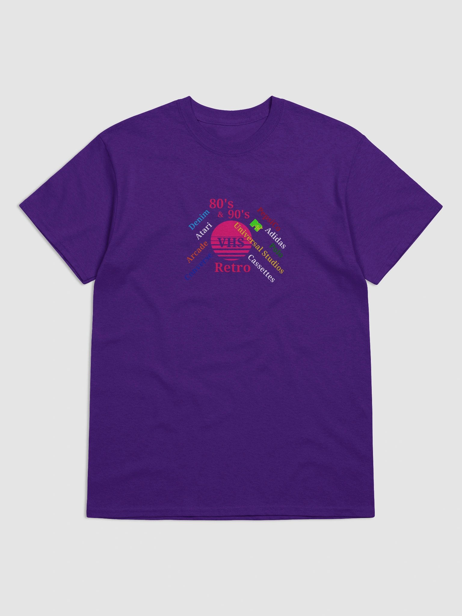 Retro VHS Circle Graphic Tee product image (1)