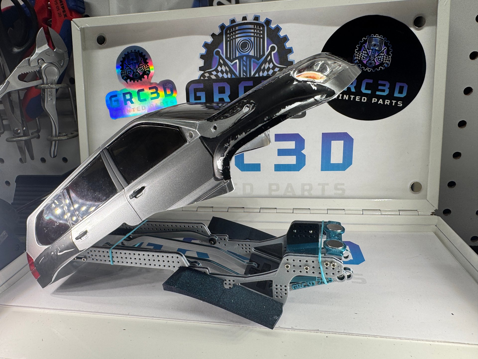 GRC3D LCG (Lexus) Comp Chassis w/ 20deg Skid product image (2)
