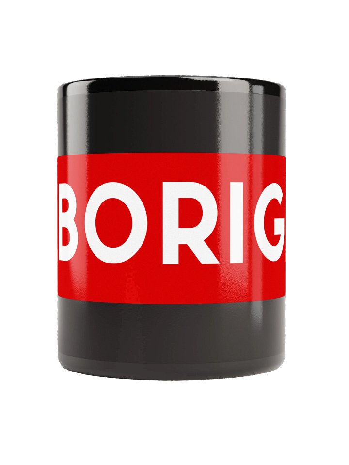 Aborigine Classic Logo Ceramic Coffee Mug – Black Premium Drinkware product image (3)