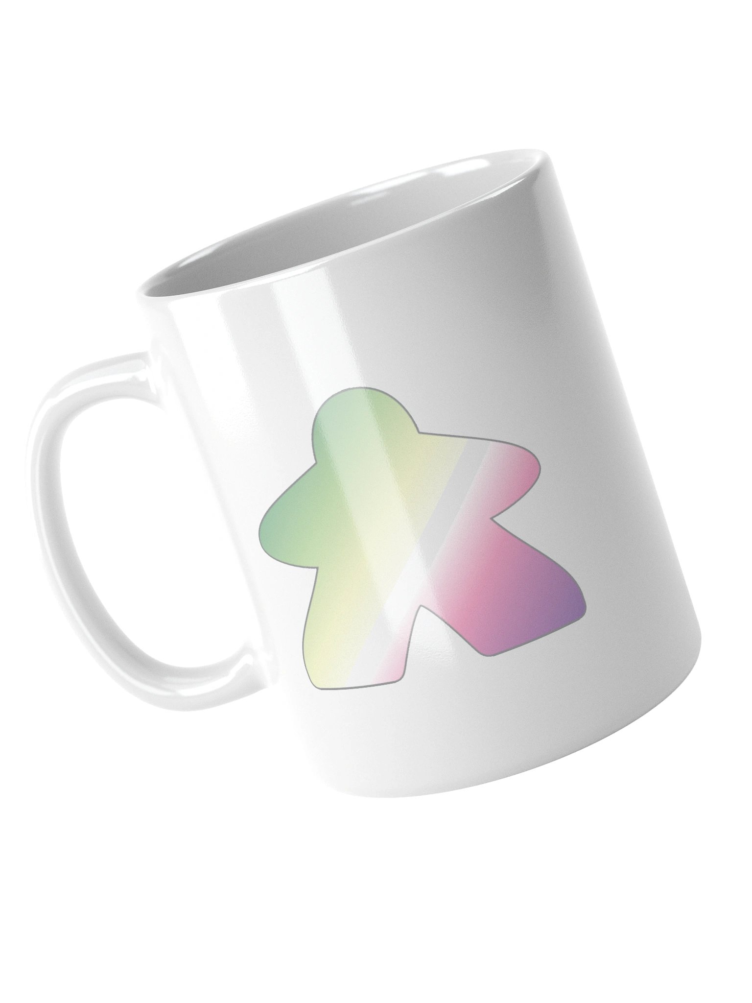 Genderfae Pride Gradient Meeple Mug product image (3)