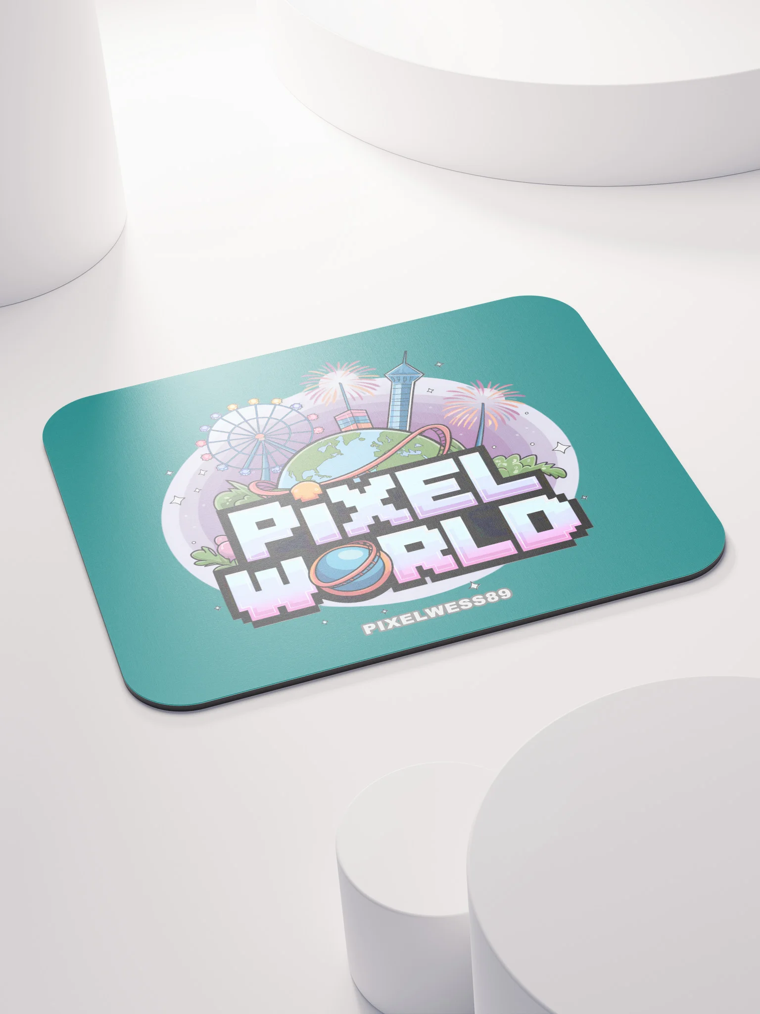 Pixel World - Mouse Pad product image (4)