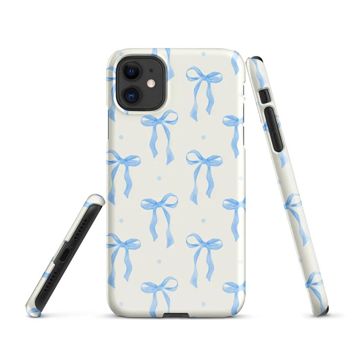 Bowtiful Blue iPhone® Snap Case product image (1)