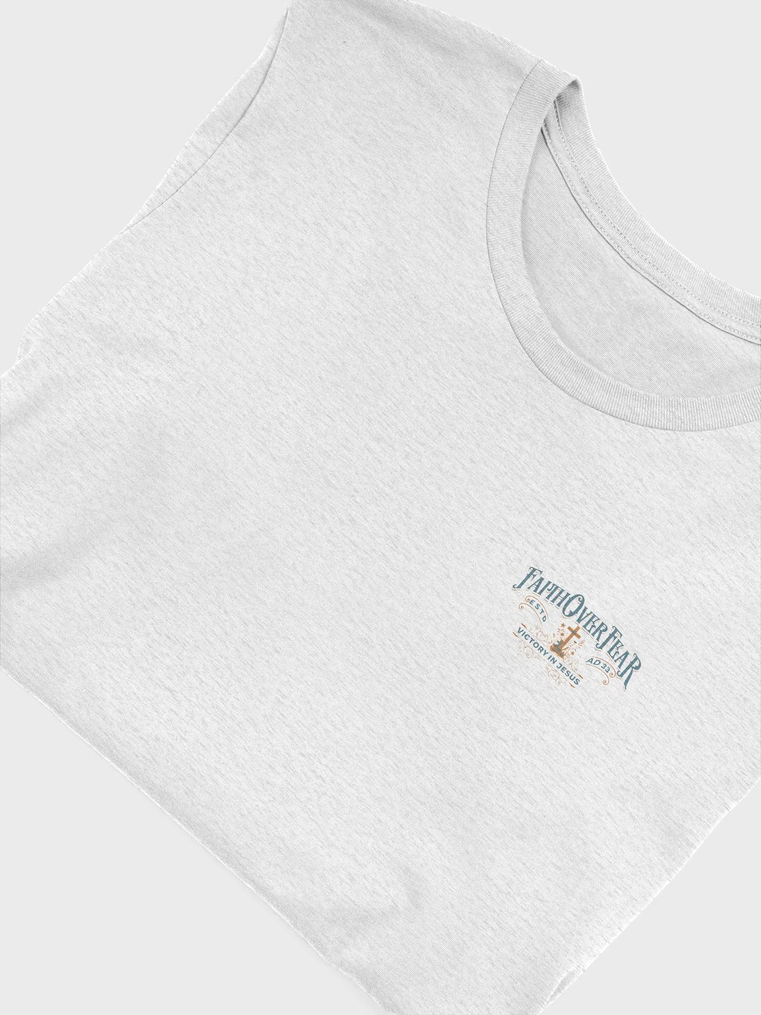 Faith Over Fear T-Shirt - Back Print product image (19)
