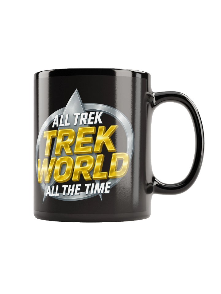 Trek World Logo Black Glossy Mug product image (2)