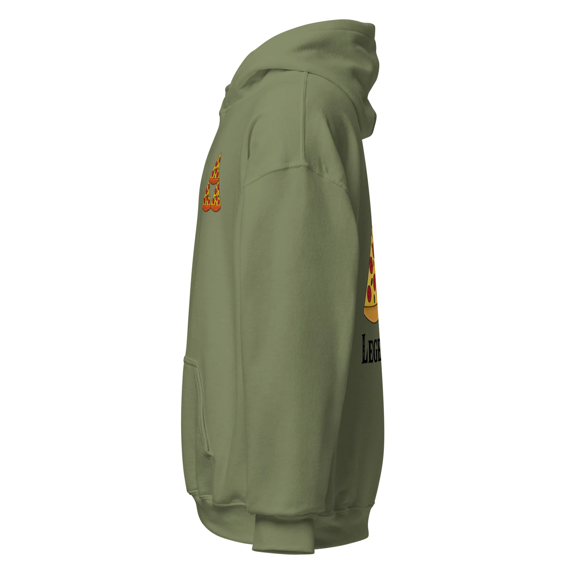 The Triforce of Pizza Legendairy Embroidered Hoodie product image (39)