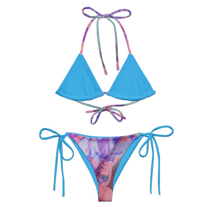 Paradise Breeze String Bikini in Sky Blue Color product image (1)