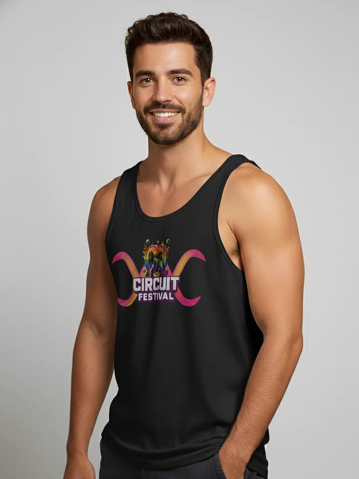 CQ CIRCUIT FESTIVAL – NEON ARC PARTY TANK product image (2)