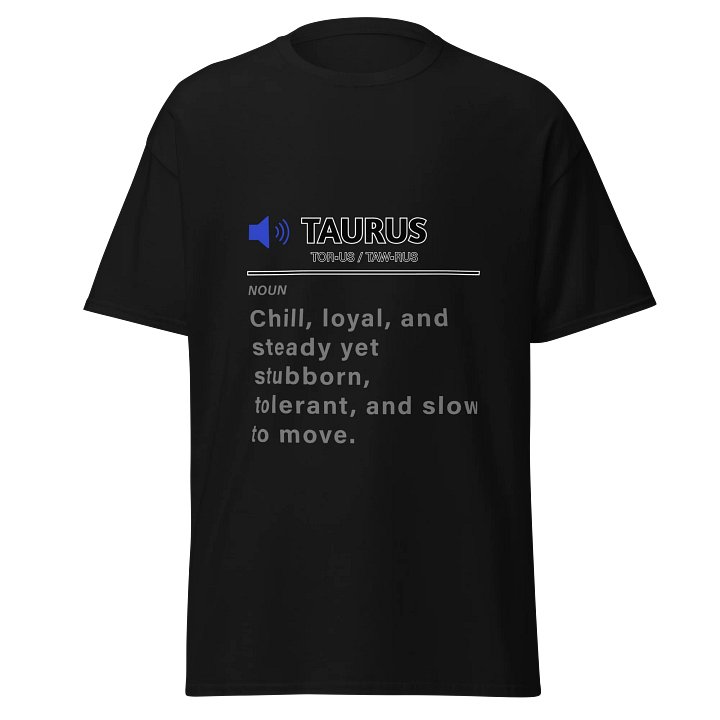 UNISEX Taurus ♉️ Vibes Tee product image (1)