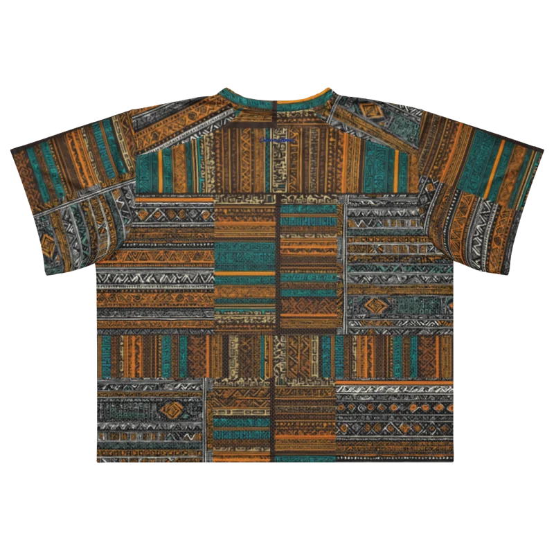 Tribal Ambassador Pattern - CaribbeanApples | Boxy Football Jersey product image (6)
