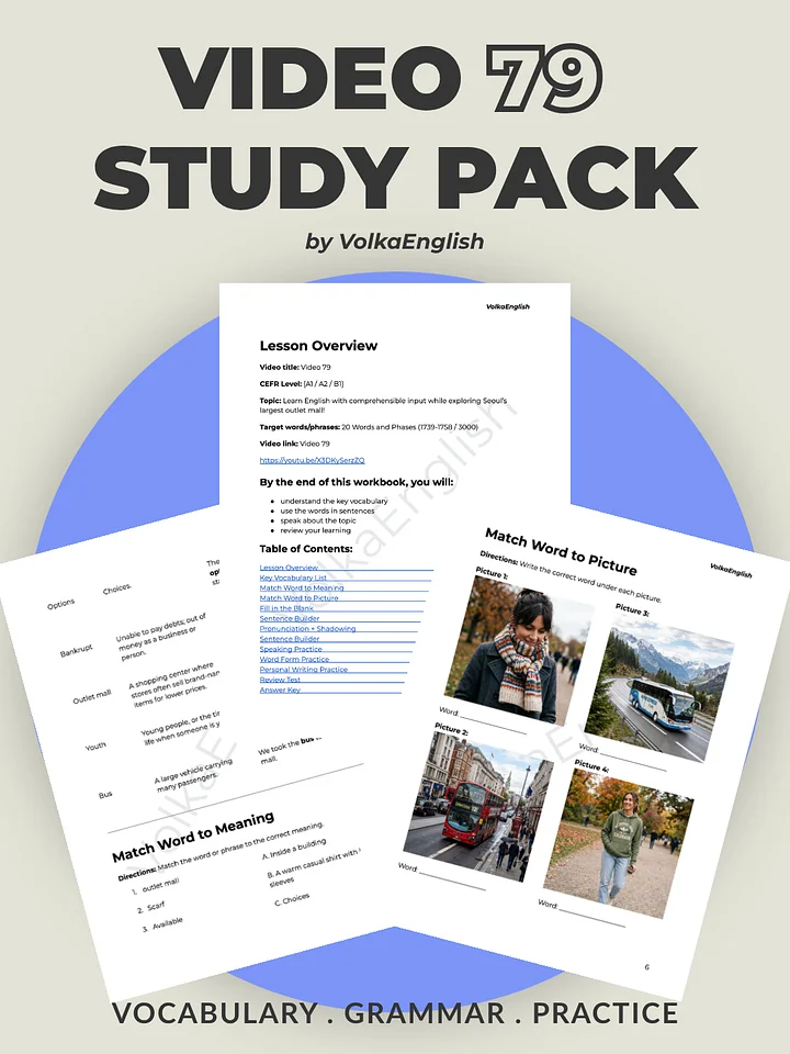 Video 79 Study Pack product image (1)