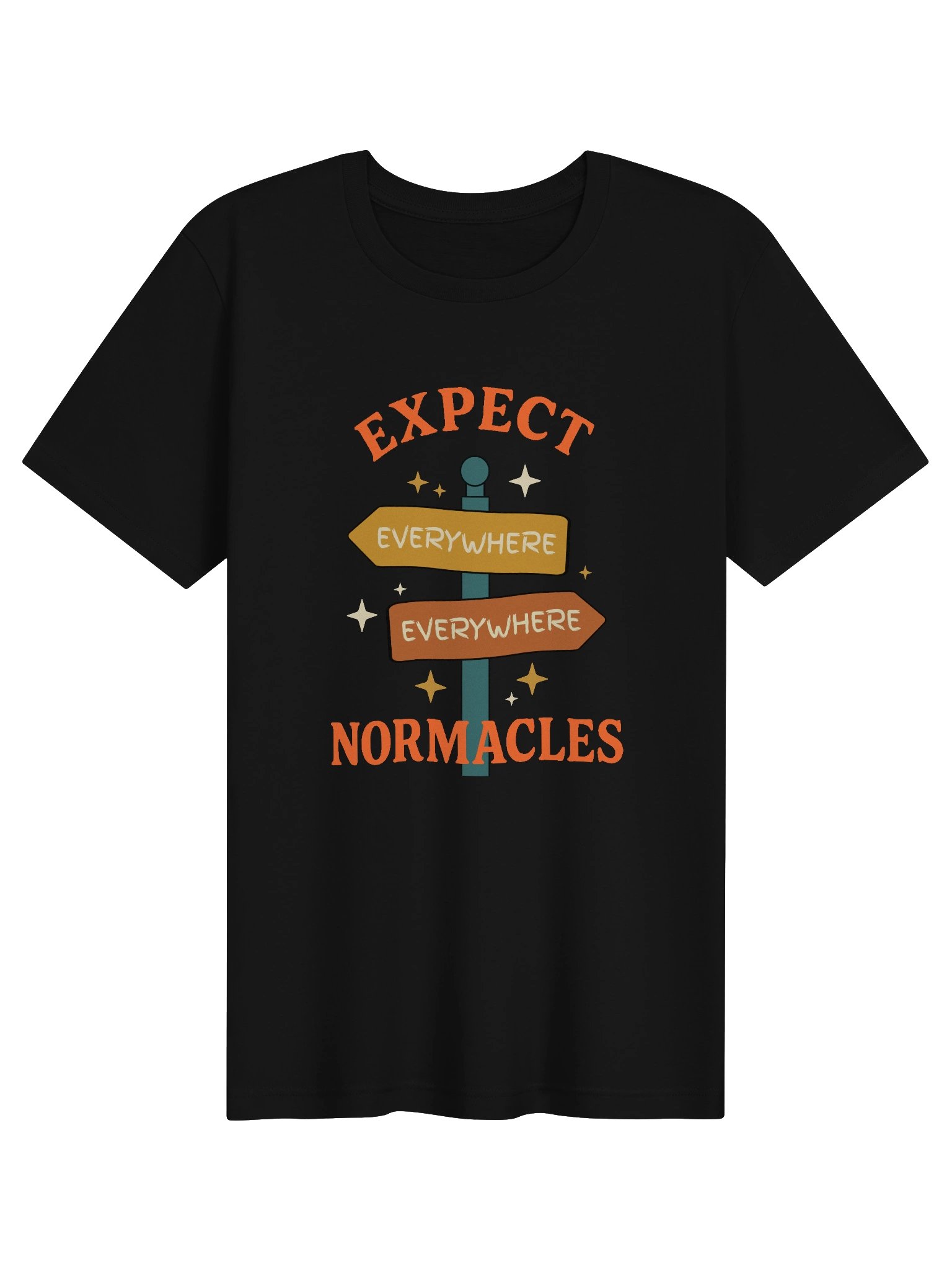Expect Normacles Everywhere Tee product image (1)