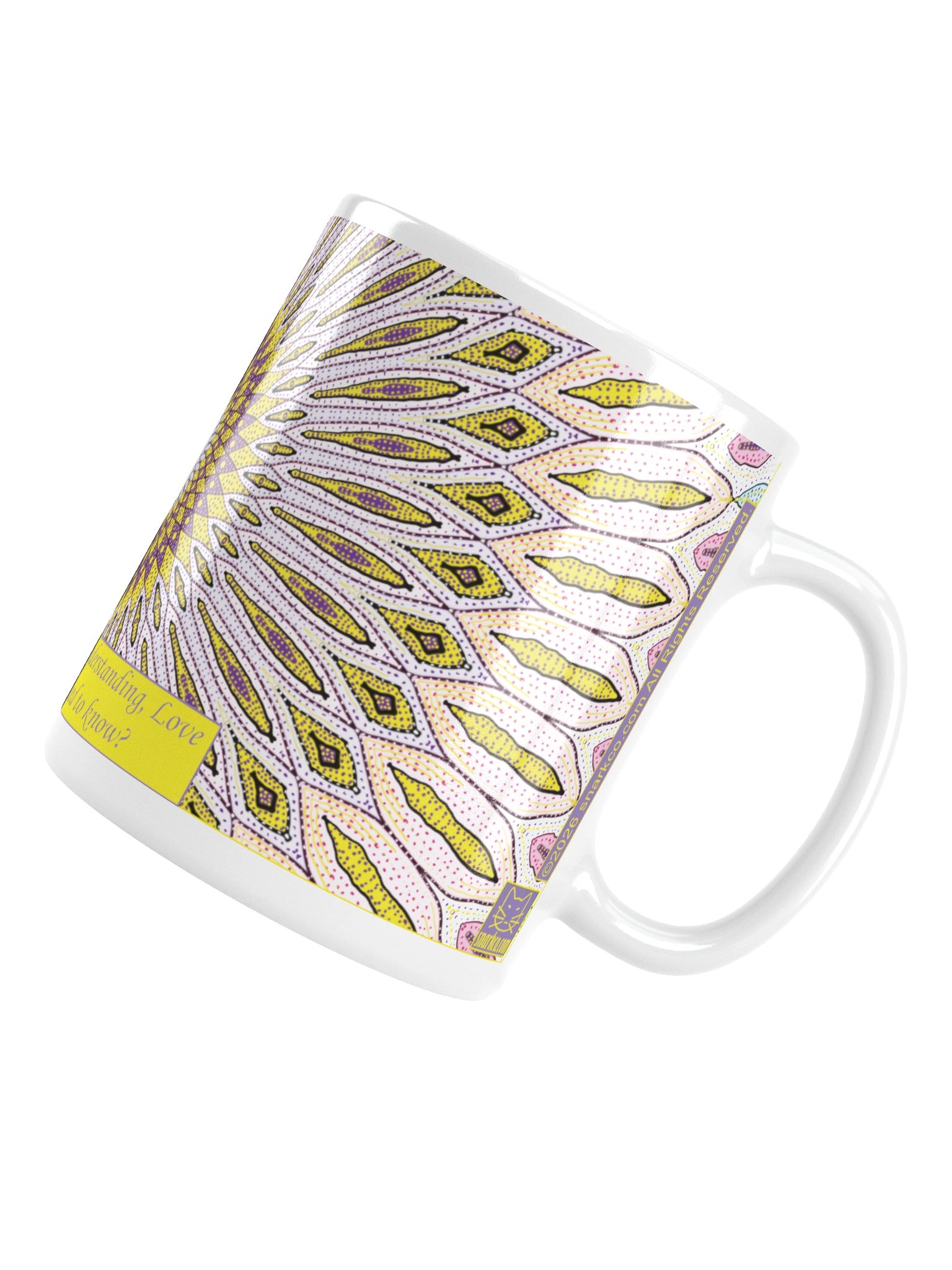 Inspirational mug: "Empathy, Compassion, Understanding, Love. What more do you need to know?" product image (6)