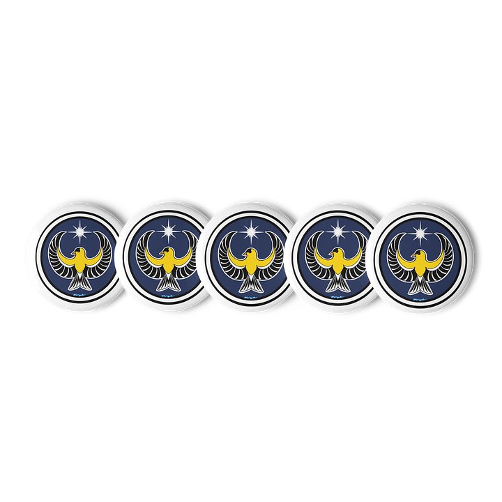 Goldfinch- Resistance. IA, NJ, WA. (5-pack, buttons) product image (1)