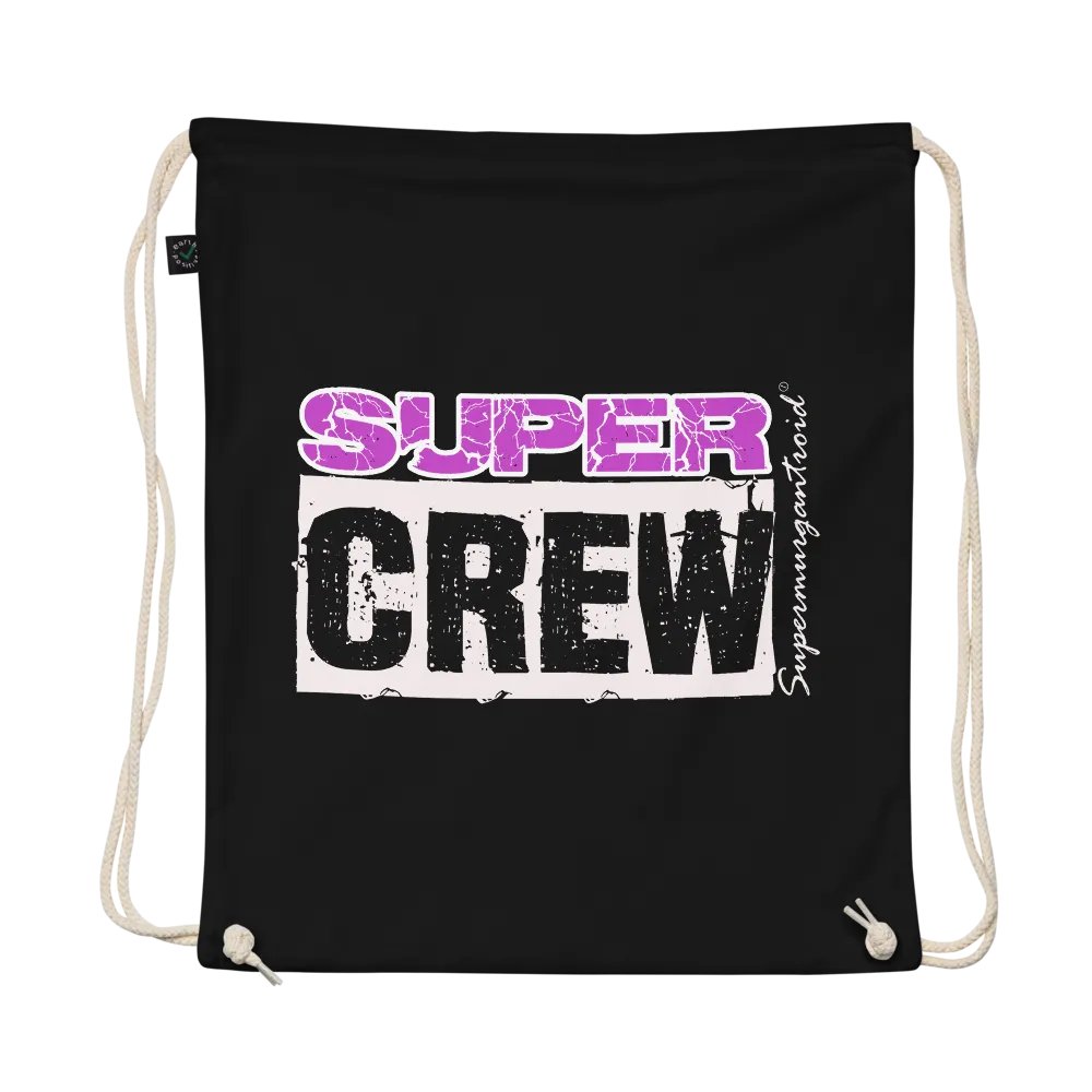 Super Crew - Purple Signature Series Drawstring Bag product image (1)