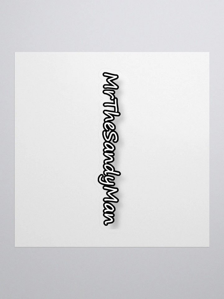 MrtTheSandyMan Sticker product image (1)