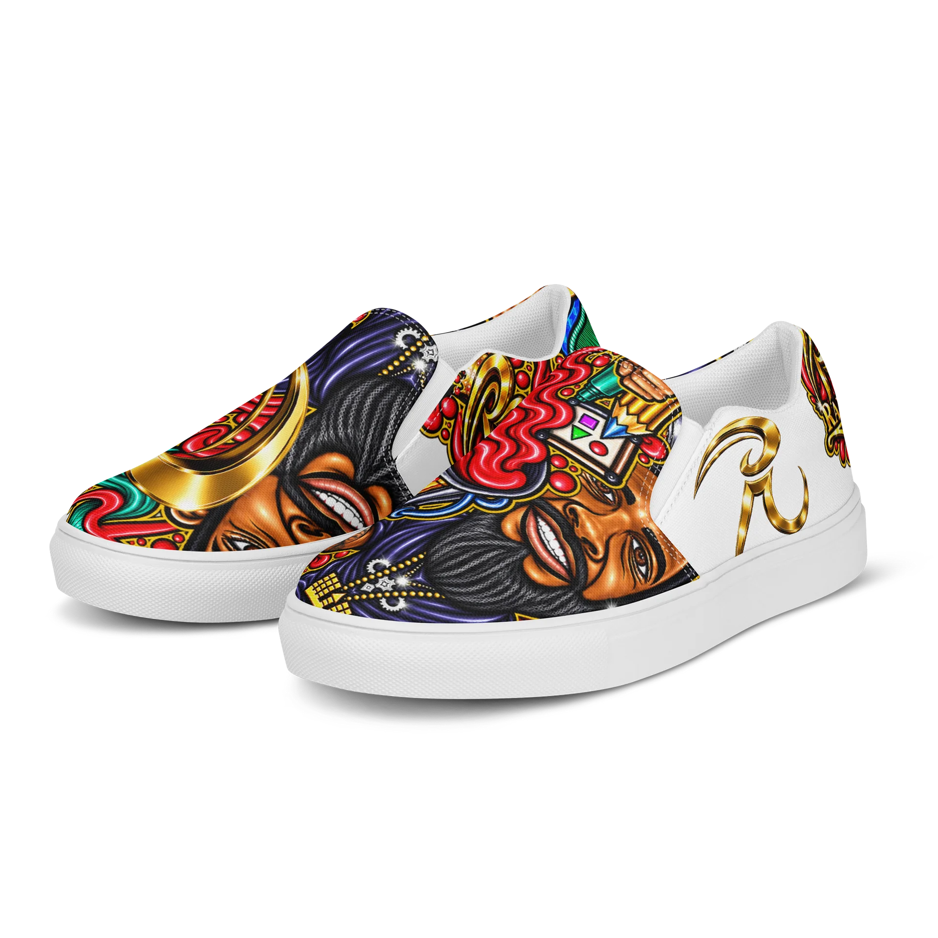 Women's Caricature Slip-On Canvas Shoes by RamJewEL product image (3)