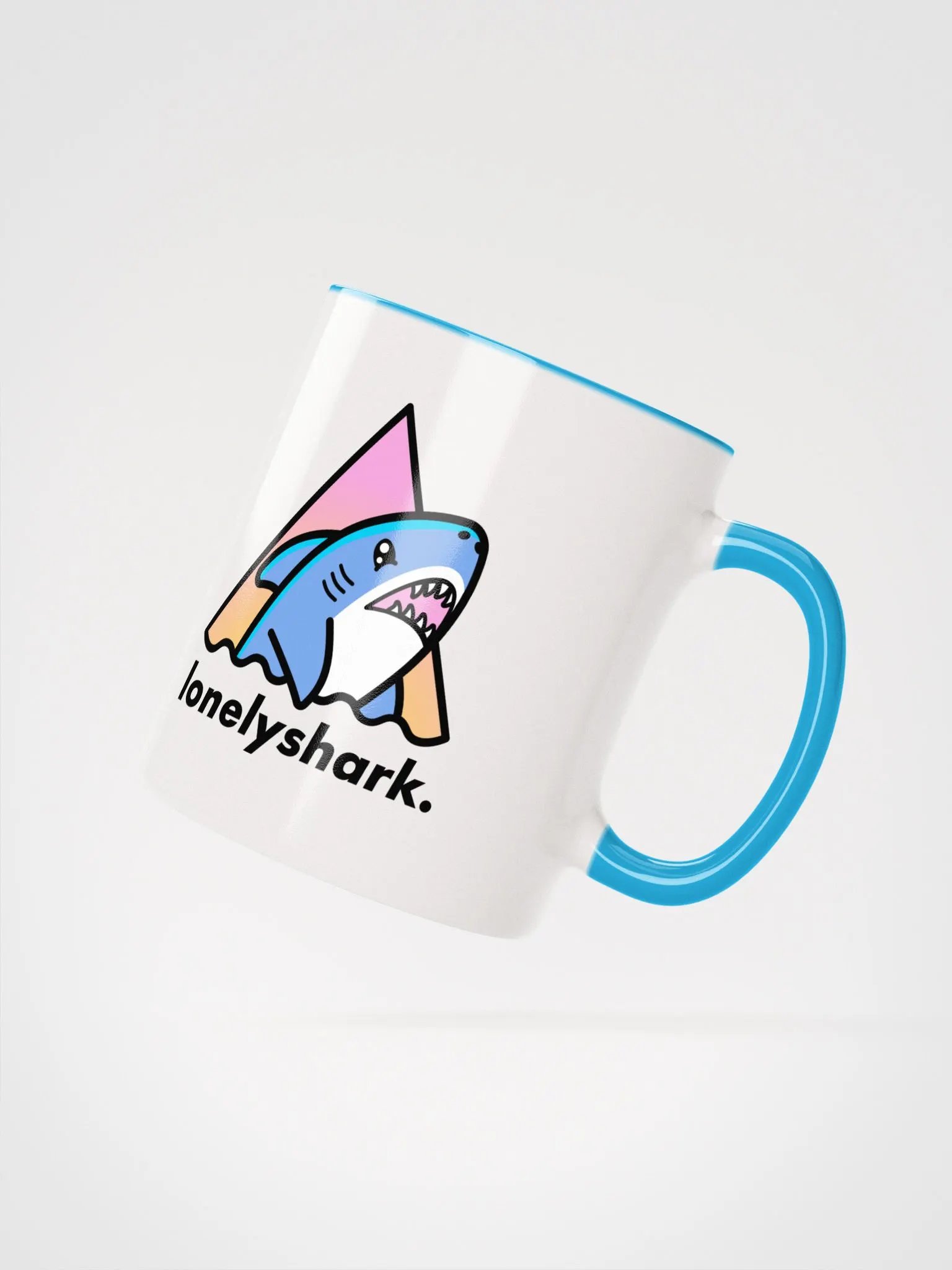 Lonelyshark Blue/Pink Mug product image (1)