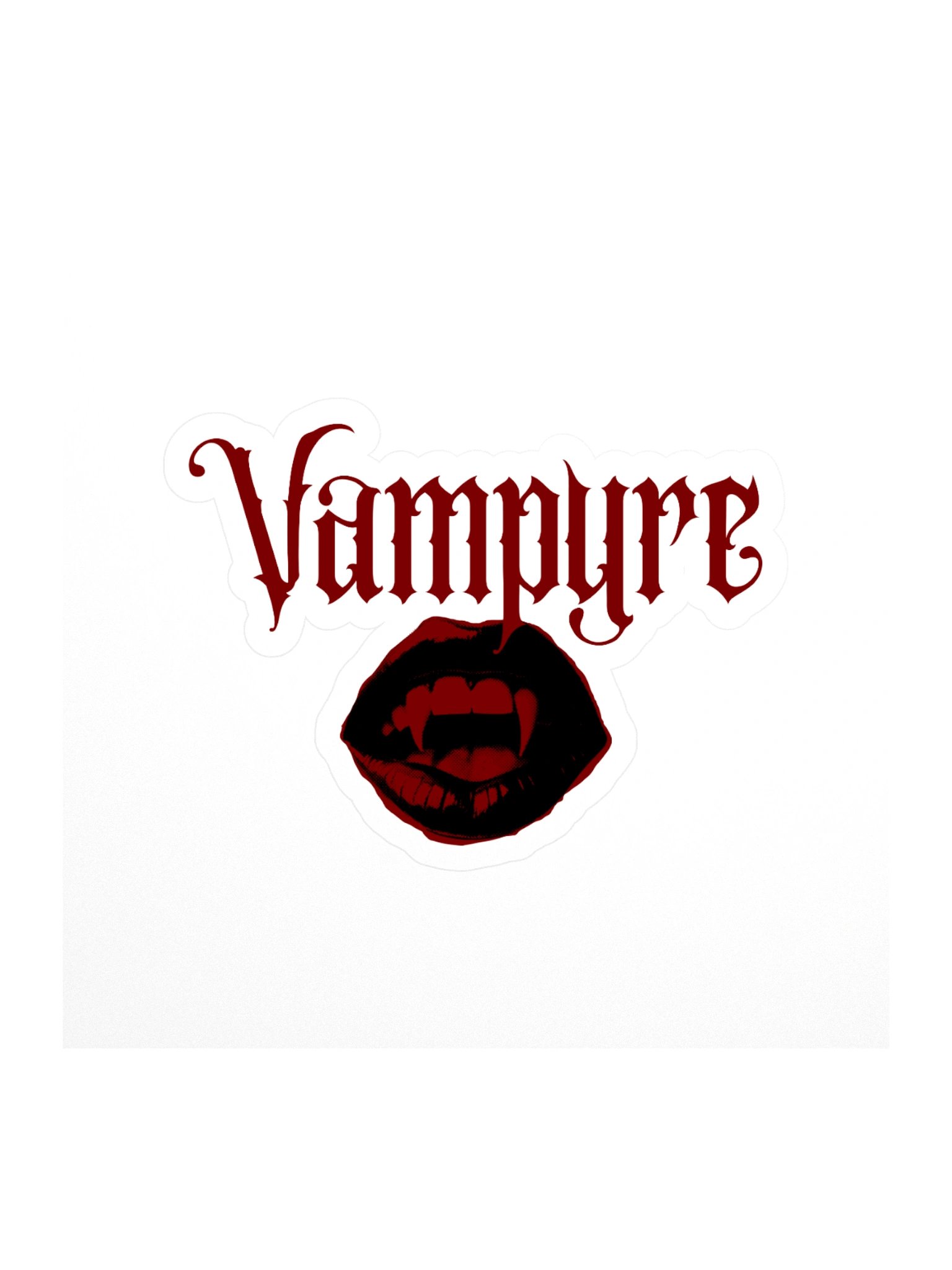 Vampyre Kiss Cut Stickers product image (1)