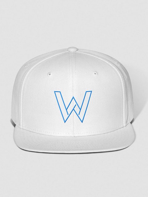 W Hat Blue product image (5)