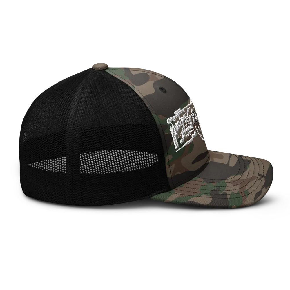FA2FO 2nd Amendment Camo Trucker Hat product image (7)