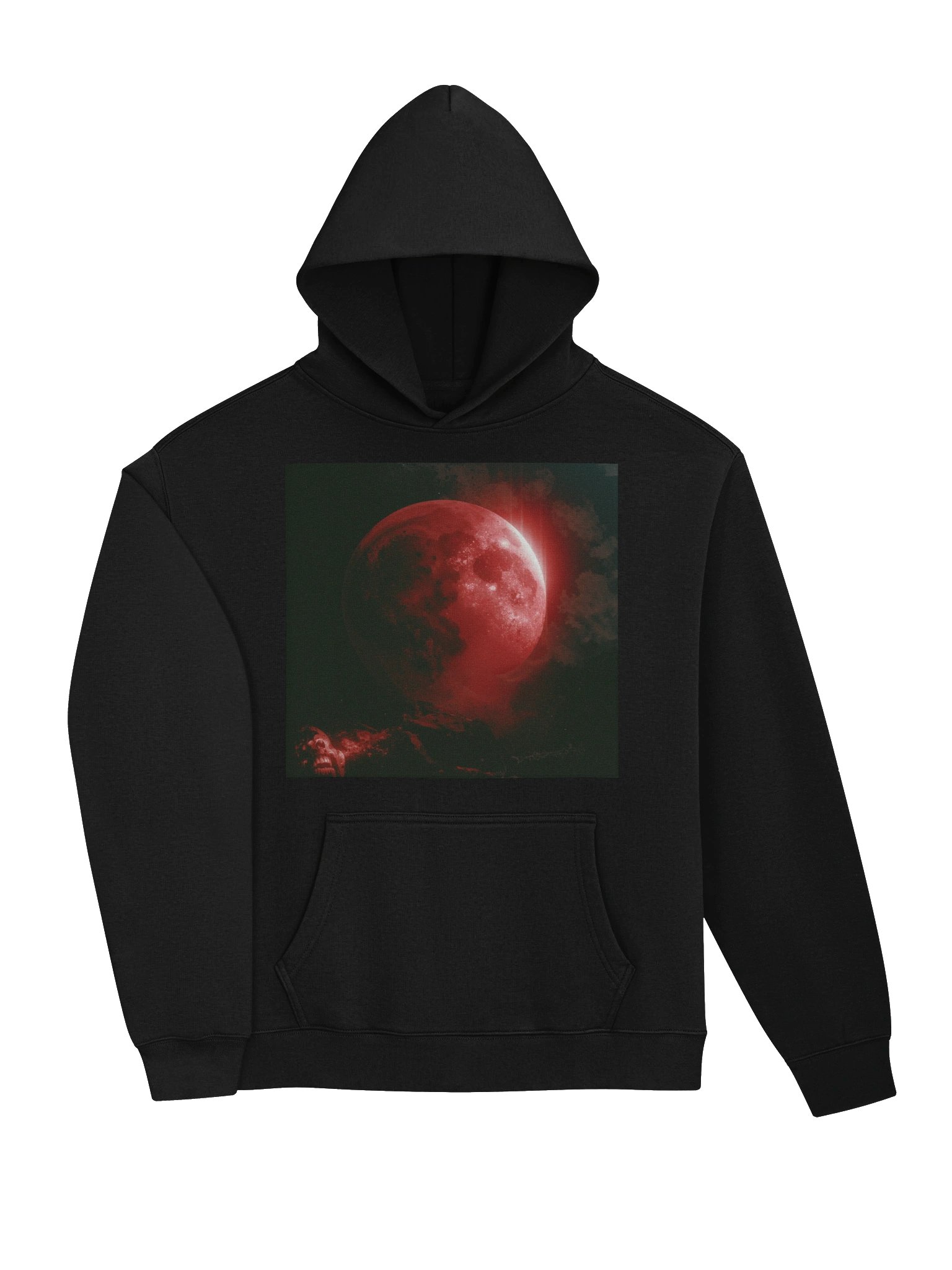 BLOOD MOON 01 HOODIE (PREMIUM) (UNISEX) product image (3)