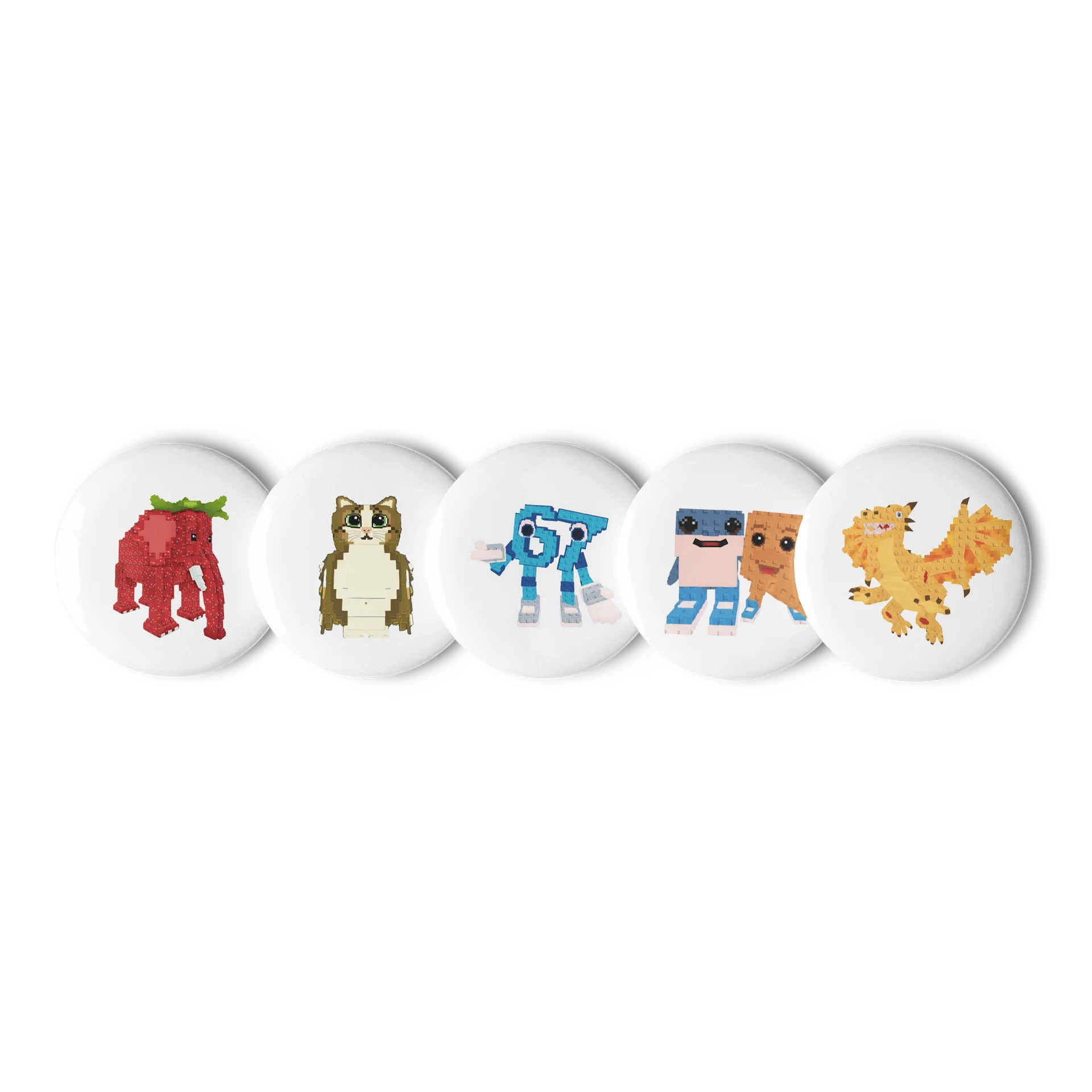 Brainrot pin buttons product image (1)