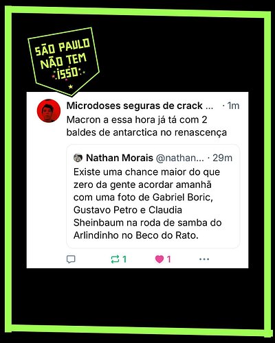 Pack do G20 tá on!

São Paulo tem?