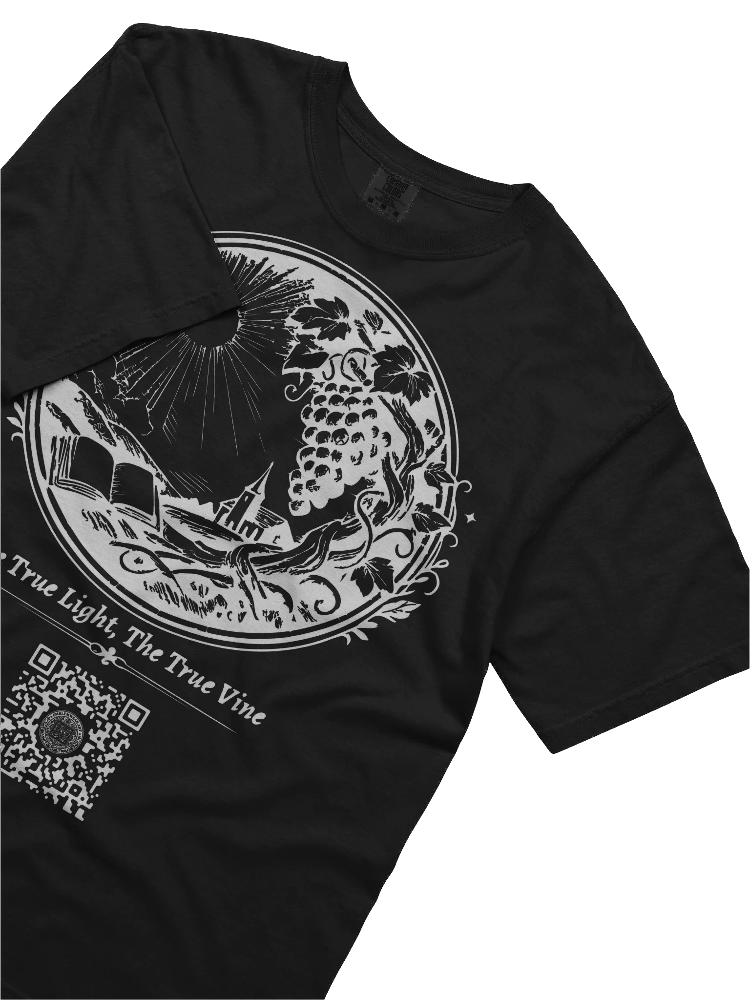 True Light and True Vine (White on Black/Color) product image (5)