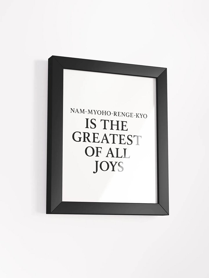 Nam-Myoho-Renge-Kyo Wall Art product image (2)