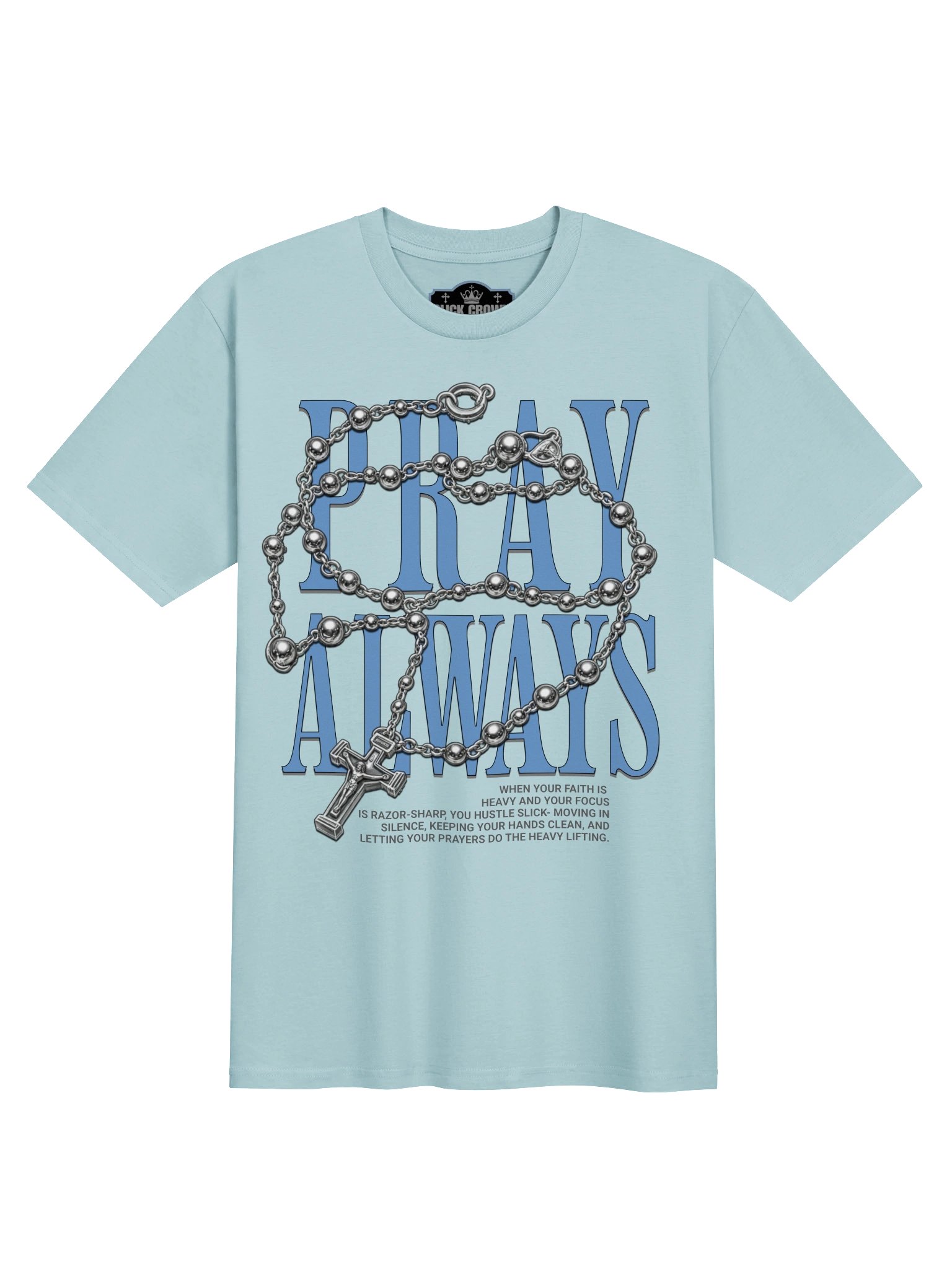 Pray Always Rosary Graphic Tee product image (10)