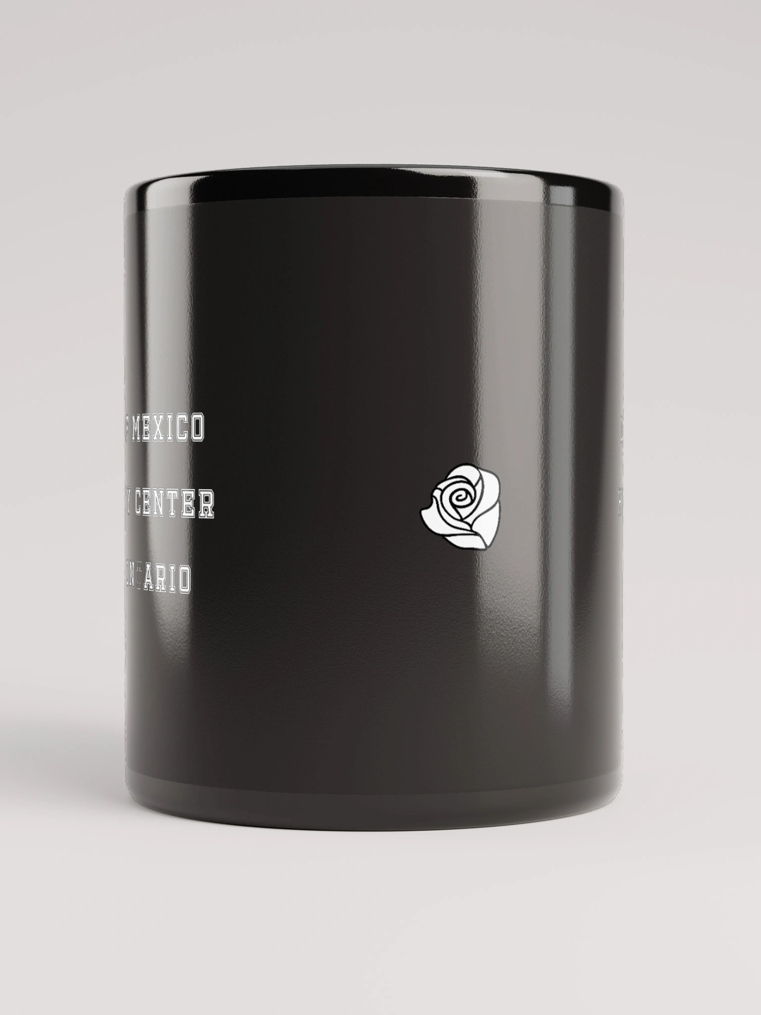 Mexico, Kennedy, Ontario ceramic mug - black product image (2)