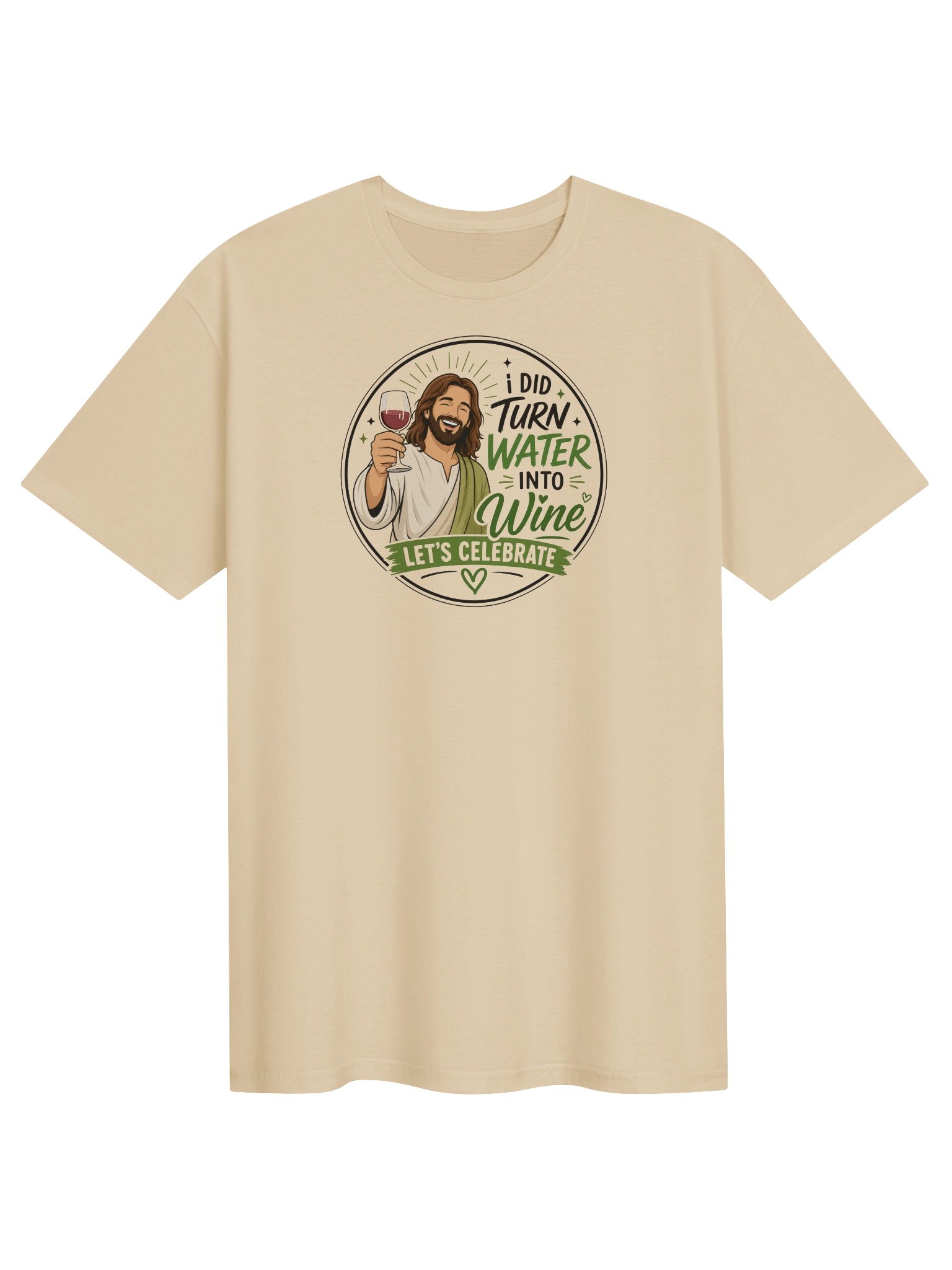 Water Into Wine Soft Unisex T product image (3)