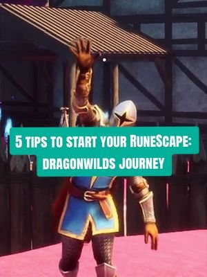 5 tips on getting started in RuneScape: Dragonwilds 🐲⚔️ This game has me HOOKED! Have you had a go yet? Follow for more of these! 💜 #runescape #runescapecreator #gamers #runescape #streamer 