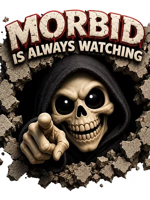 ''Morbid is Always Watching 2.0'' Stainless Steel Tumbler product image (2)
