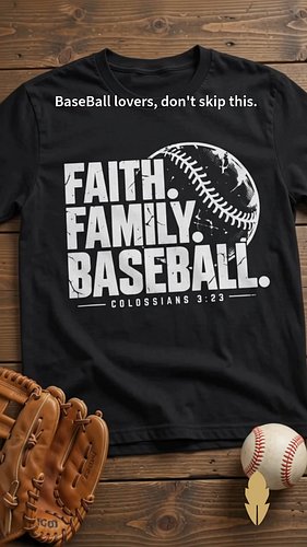 🔥 GAME DAY MODE: ON ⚾

Whether you're heading to the ballpark or watching from the couch, bring the baseball energy with you....
