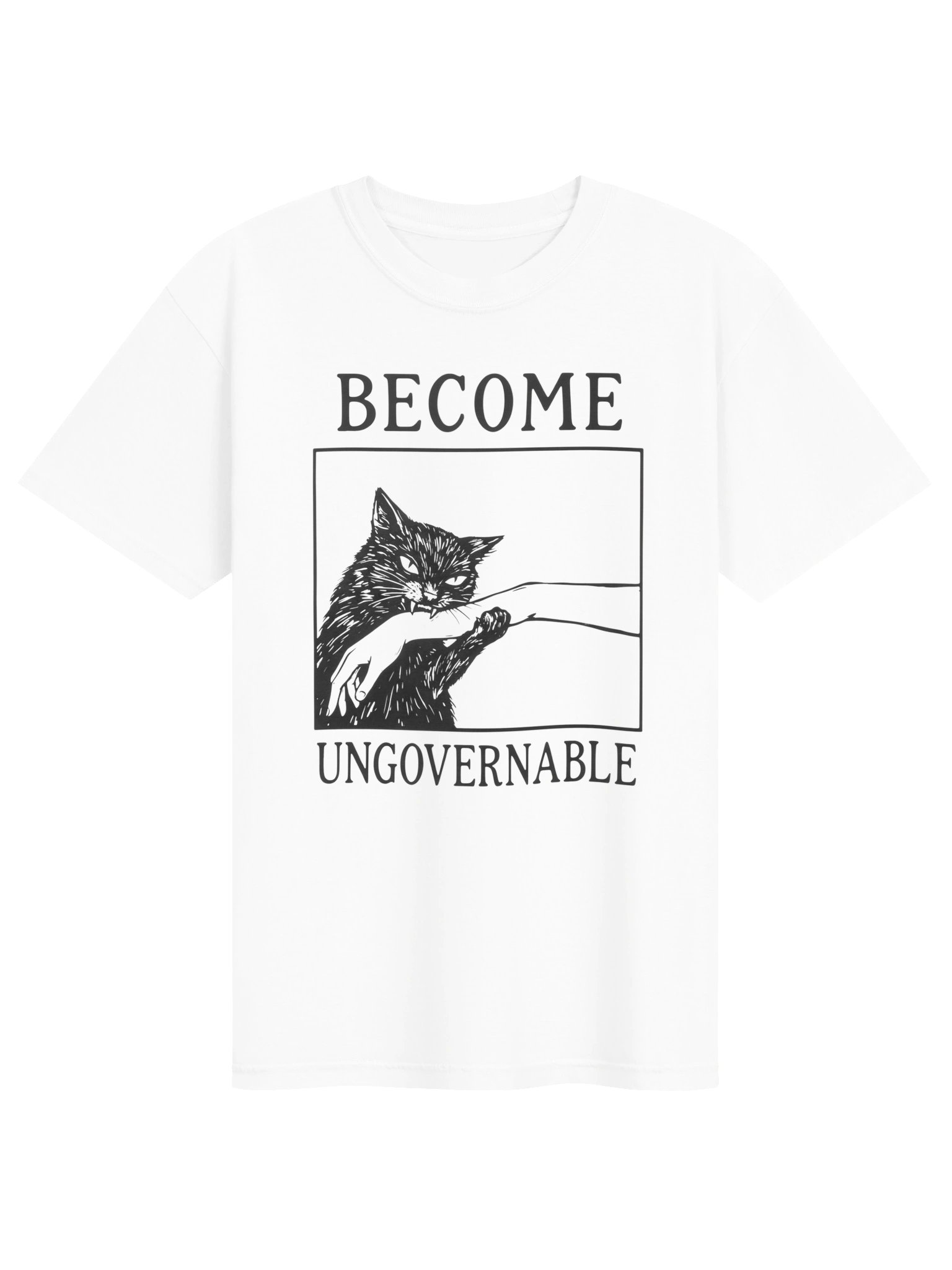 Become Ungovernable Cat T-Shirt product image (73)