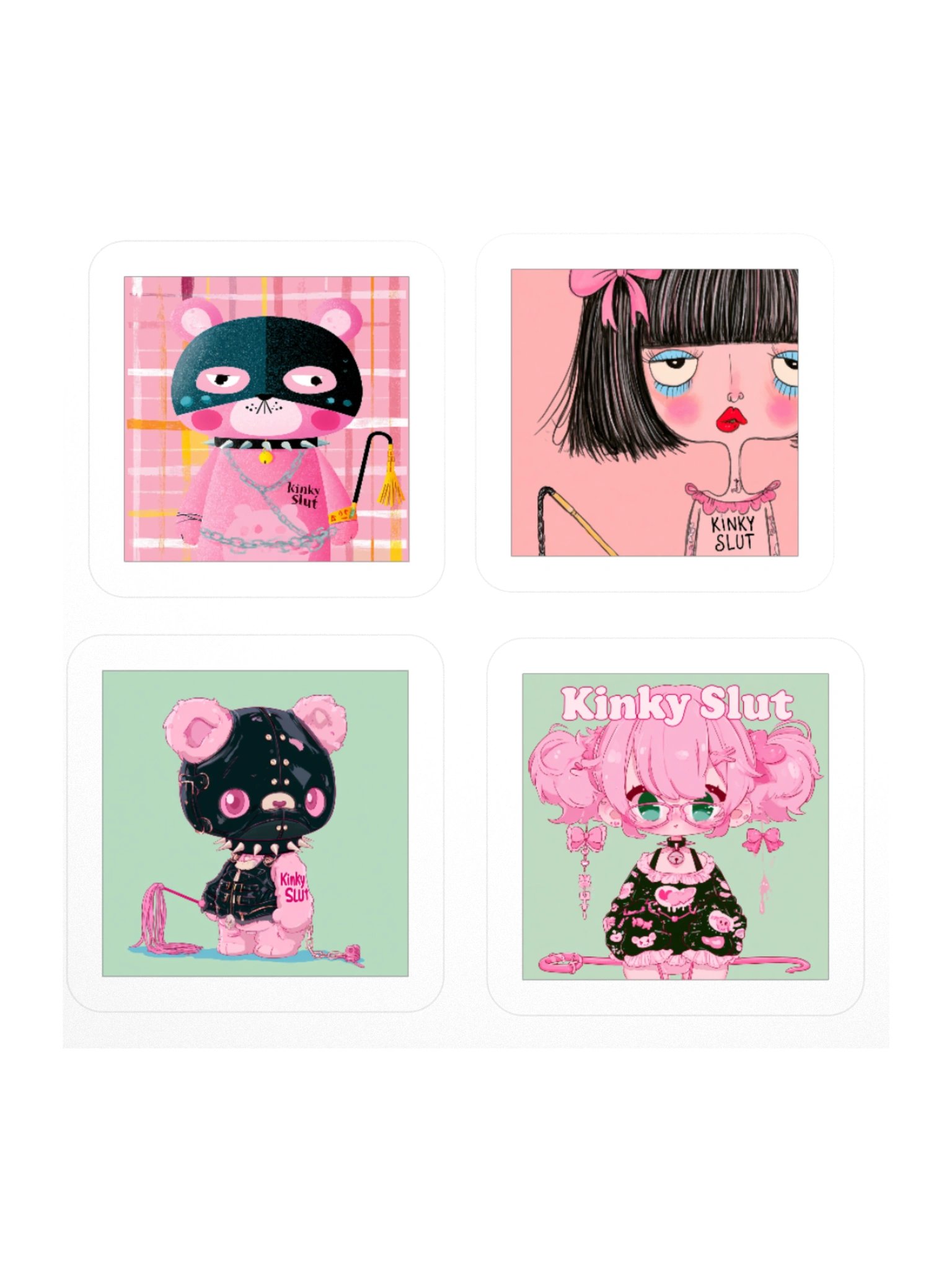 Kinky Slut Stickers product image (1)