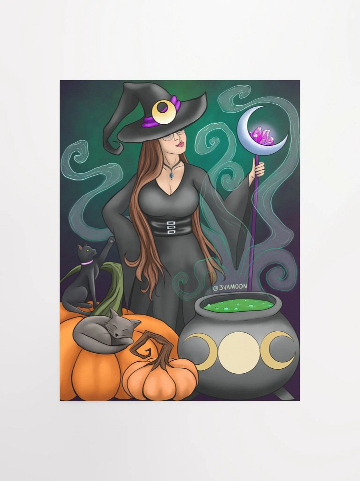 Moon Witch POSTER PRINT 12