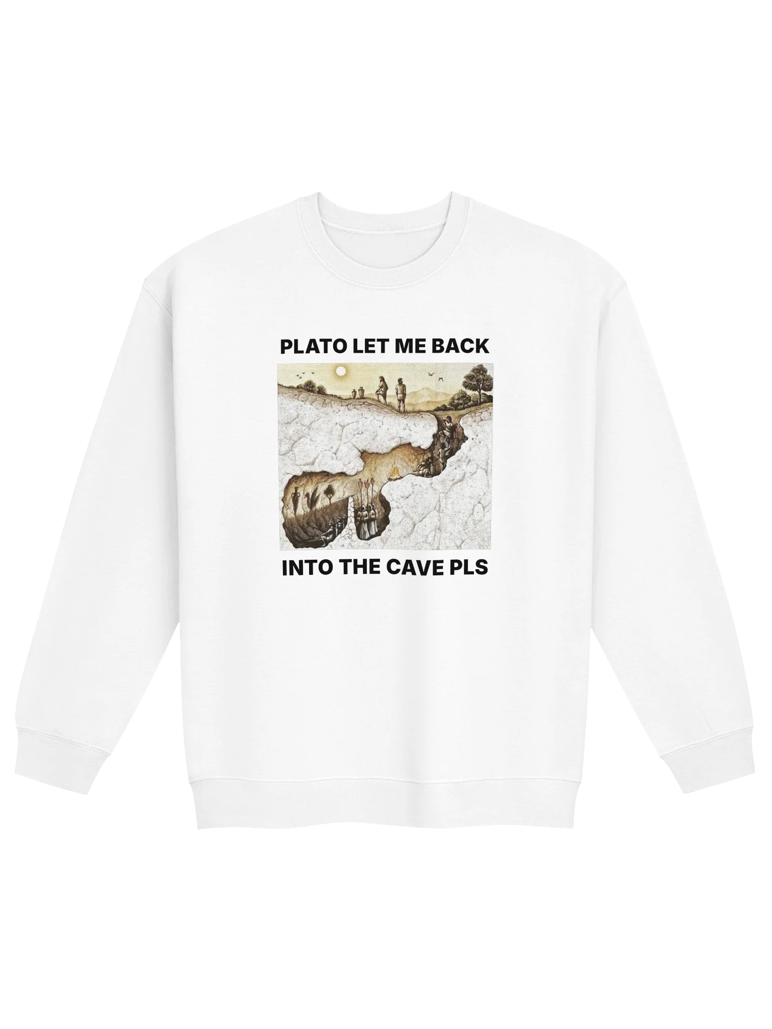 PLATO LET ME BACK INTO THE CAVE PLS product image (89)