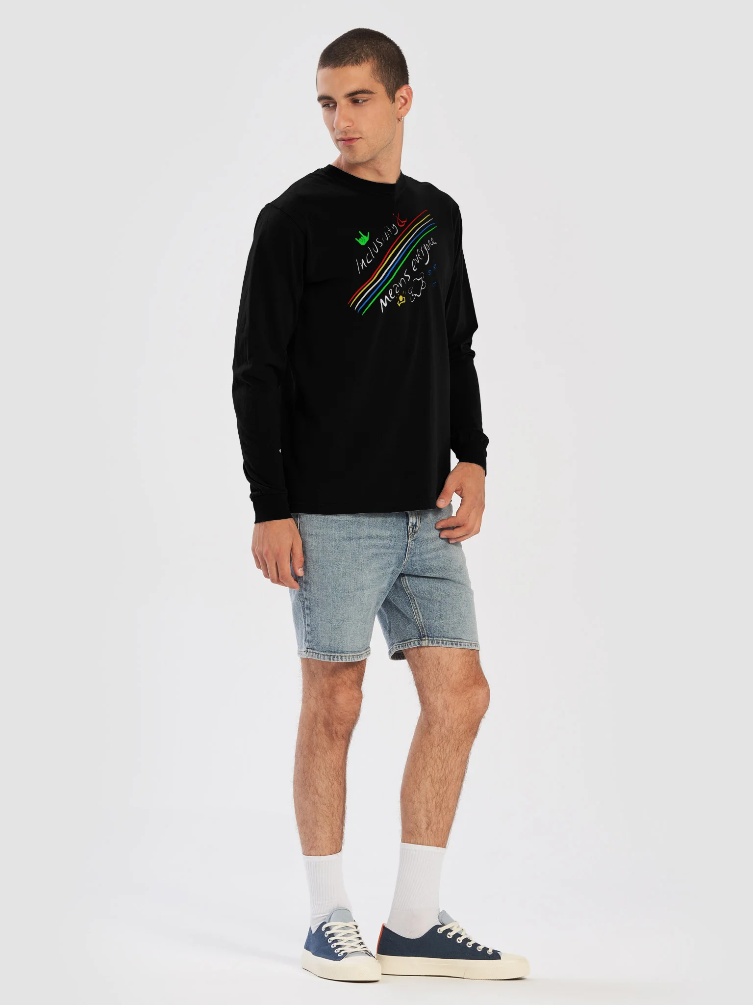 Inclusivity Means Everyone long sleeve tee product image (41)