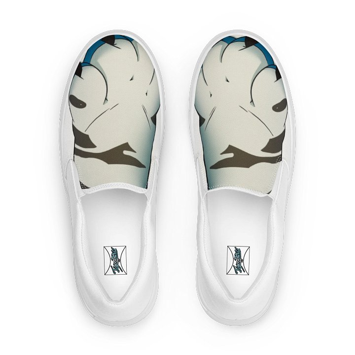 Tiger2Paws Men's Slip-On Canvas Shoes - White product image (1)