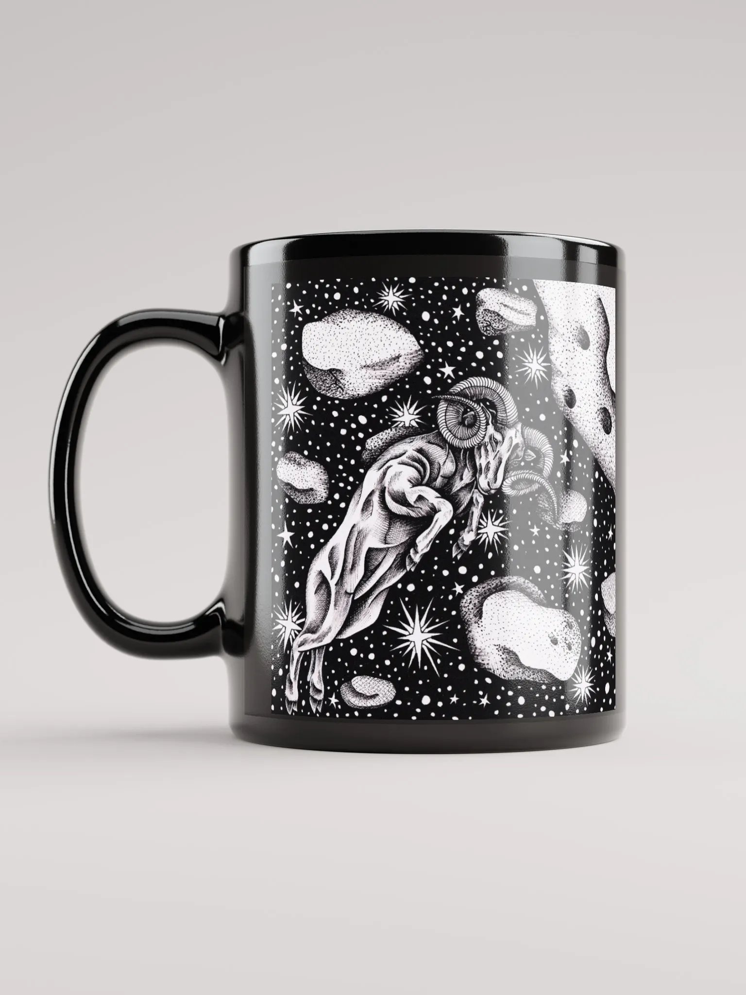 Aries Zodiac Black Glossy Mug product image (12)