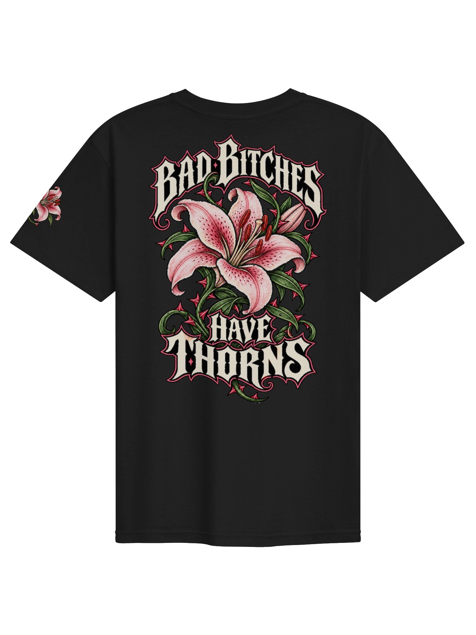 Bad Bitches Have Thorns Heavyweight Tee product image (2)