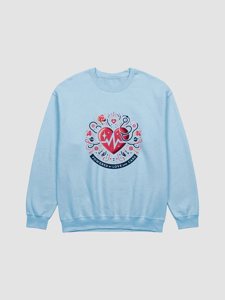 Powered by Love and Care Sweatshirt product image (1)