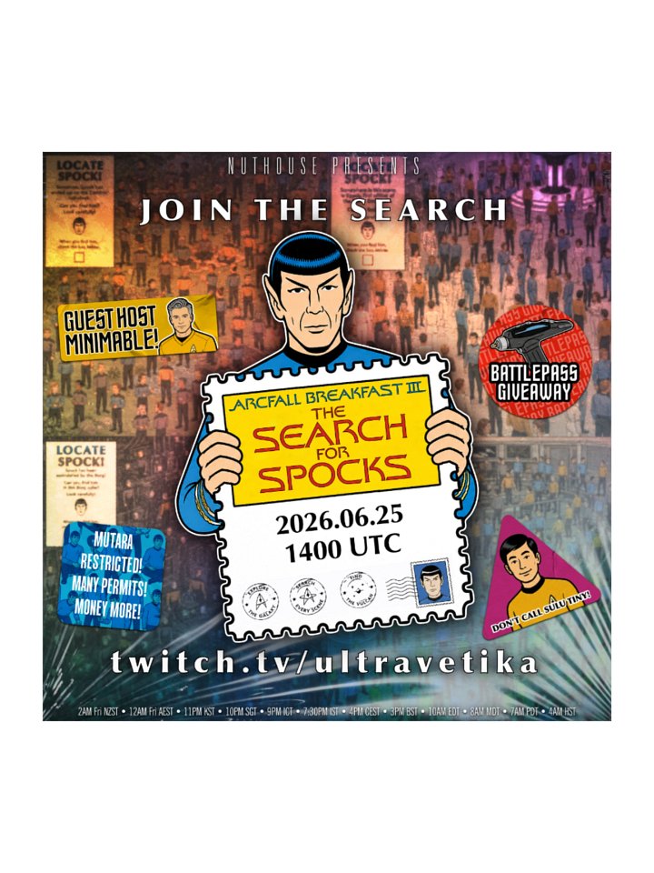 Arcfall Breakfast III: The Search for Spocks sticker product image (3)