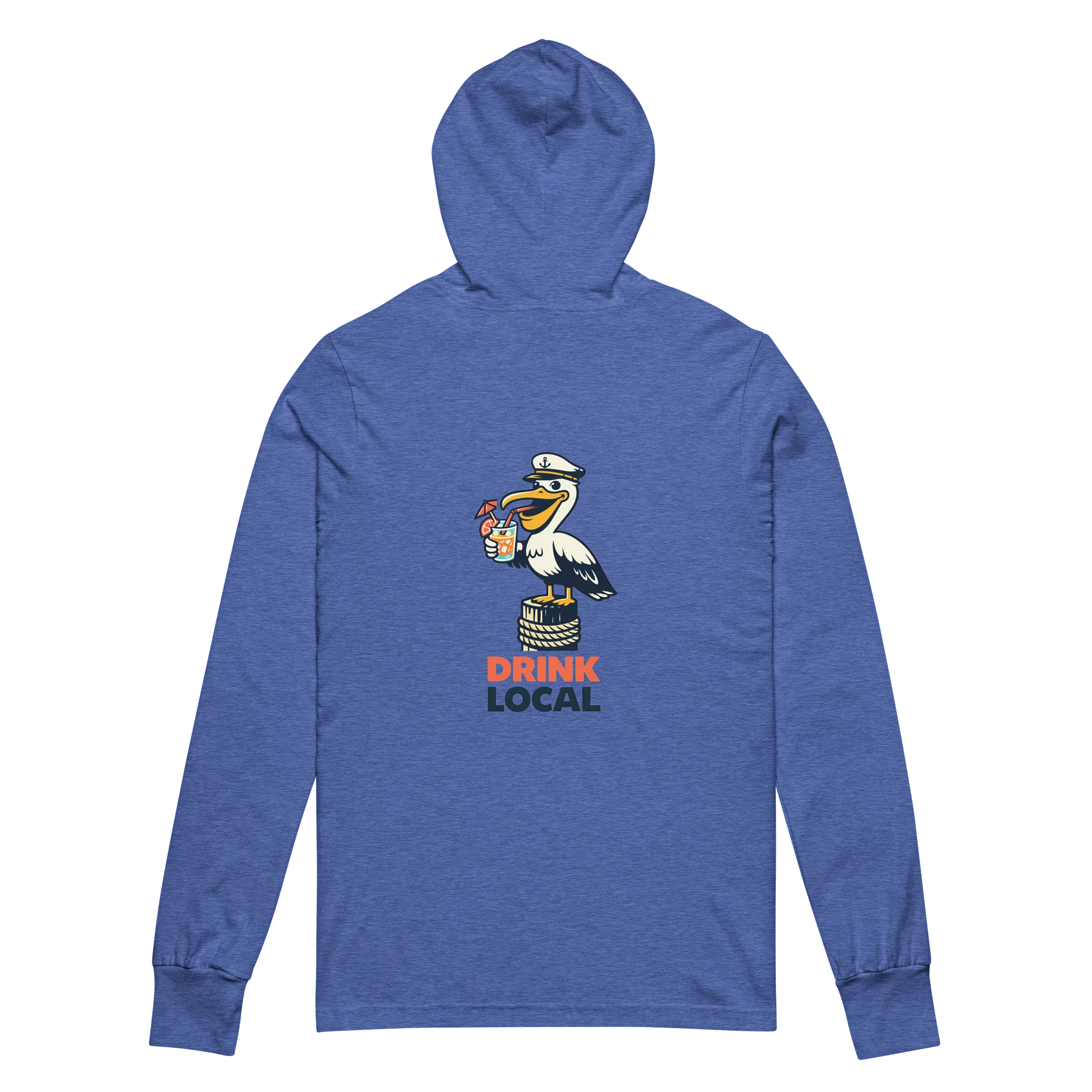 Drink Local Pelican Dockside Hooded Tee product image (9)