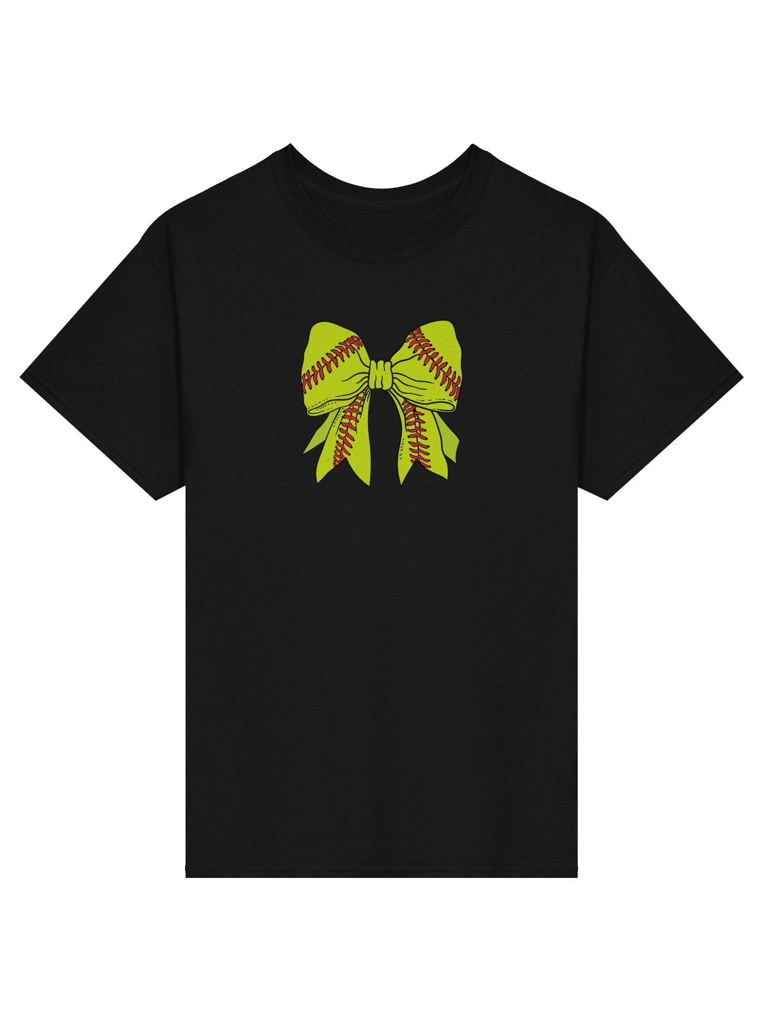 Softball Ribbon T-Shirt product image (1)