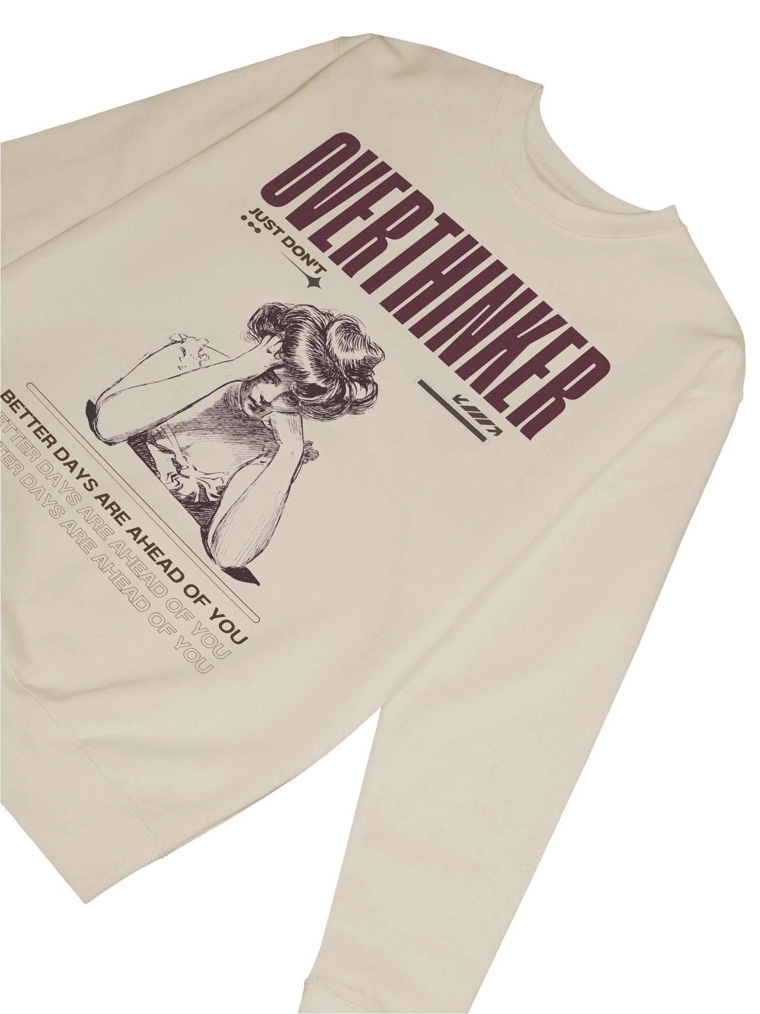 overthinker premium sweatshirt product image (12)